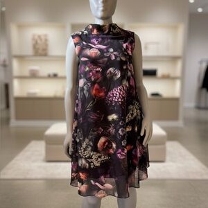 Ted Baker floral mini dresd